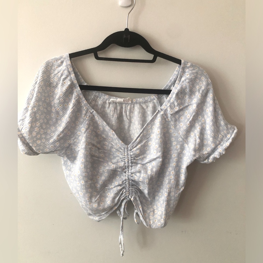 Floral crop top